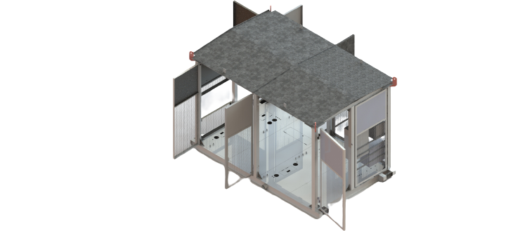 Skid - Estructura metálica para subestaciones eléctricas móviles